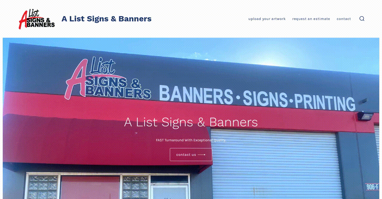 Business Transformation for Streamlined Signage and Banner Ordering screenshot 1