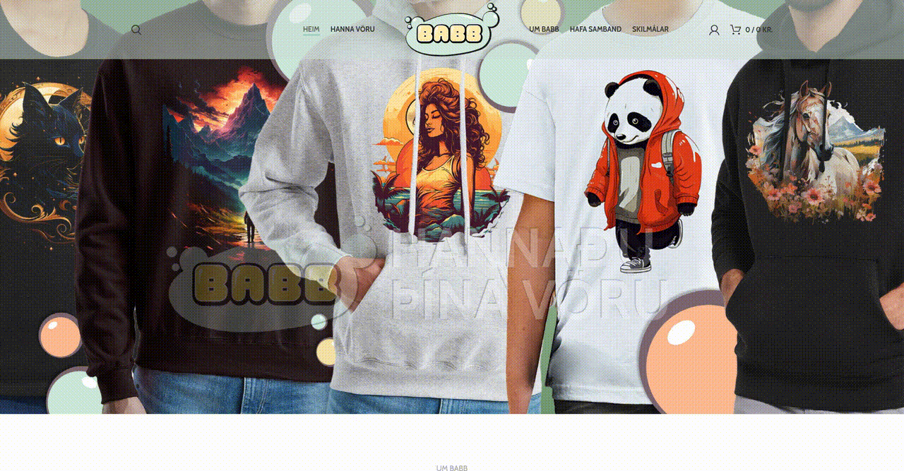 E-commerce Enhancement for Custom Apparel Ordering and Design screenshot 1