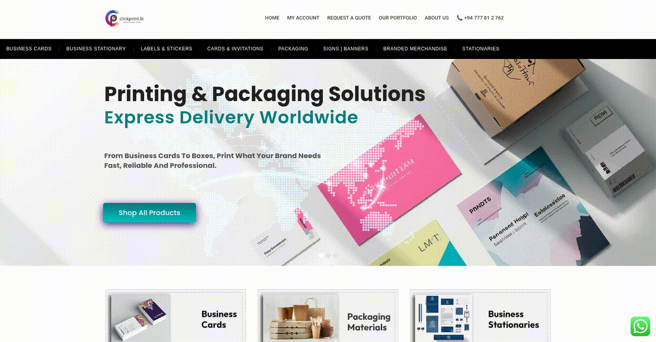 Streamlined Online Ordering Solution for Customized Print Products screenshot 1