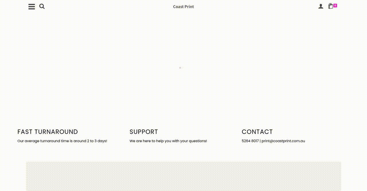 Brand Online Presence and Ordering Optimization for Print Services