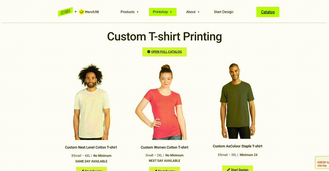 Business Transformation for Custom Merchandise Ordering and Fulfillment screenshot 1