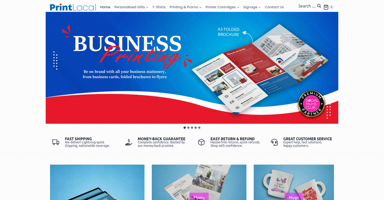 Business Transformation for Print Ordering and Personalized Products screenshot 1