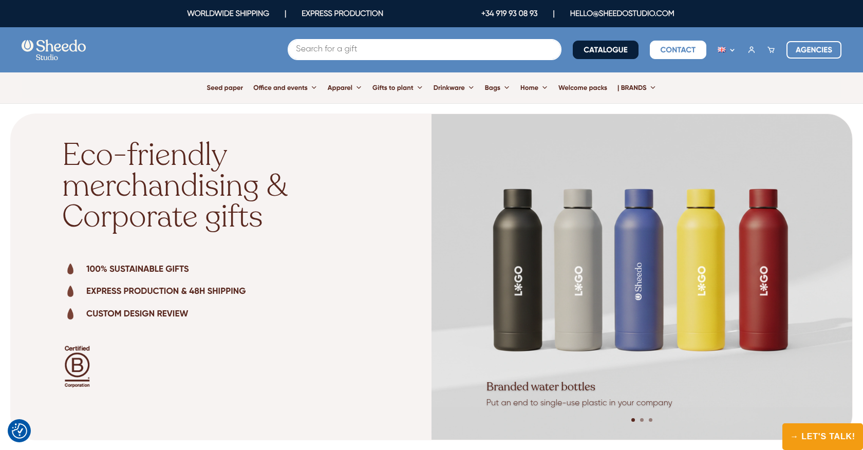 Online Custom Merchandise Ordering and Portfolio Enhancement logo