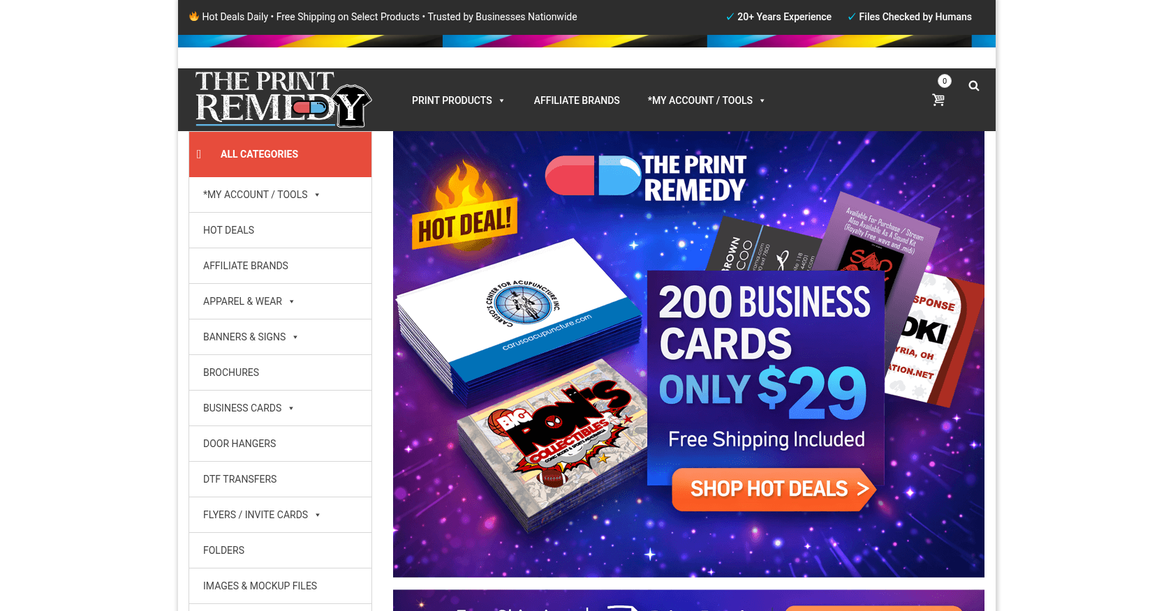 Enhanced Online Experience for Print Services Business logo