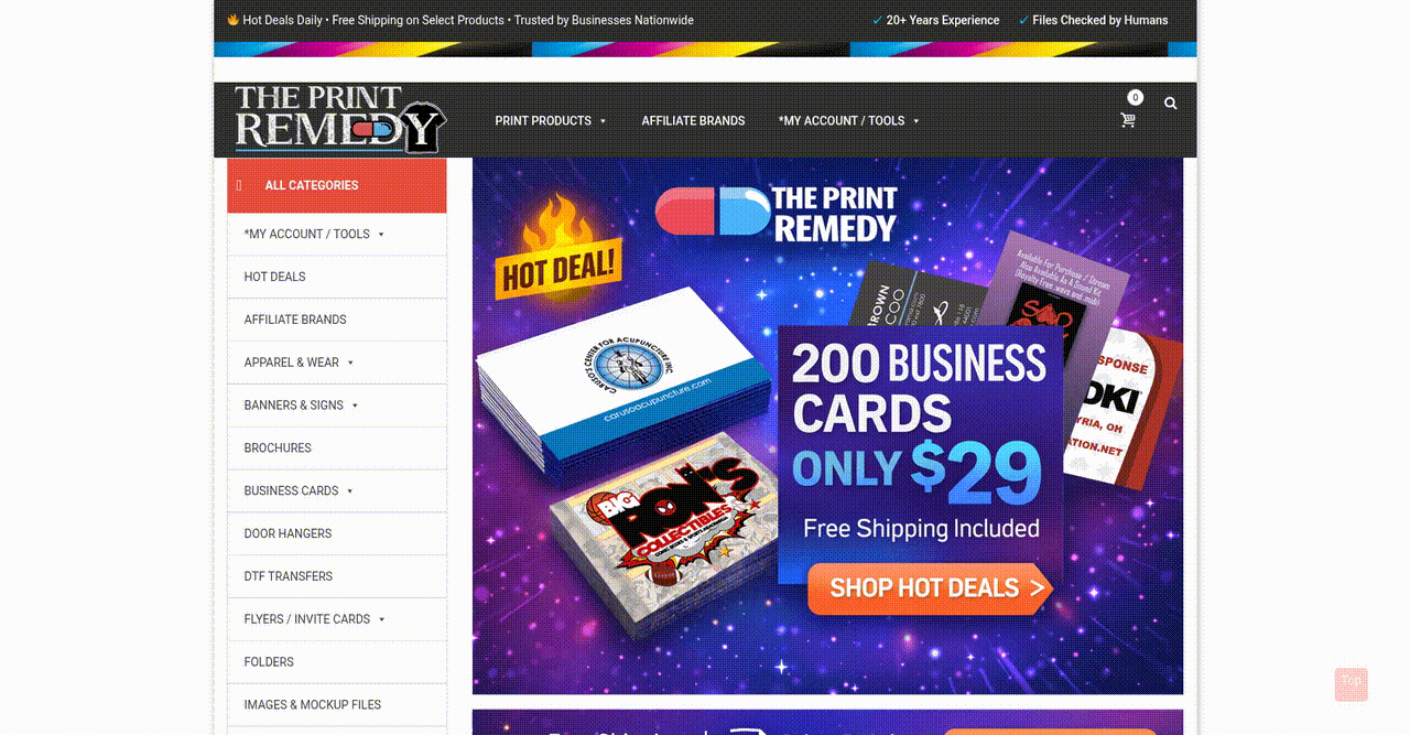 Enhanced Online Experience for Print Services Business screenshot 1