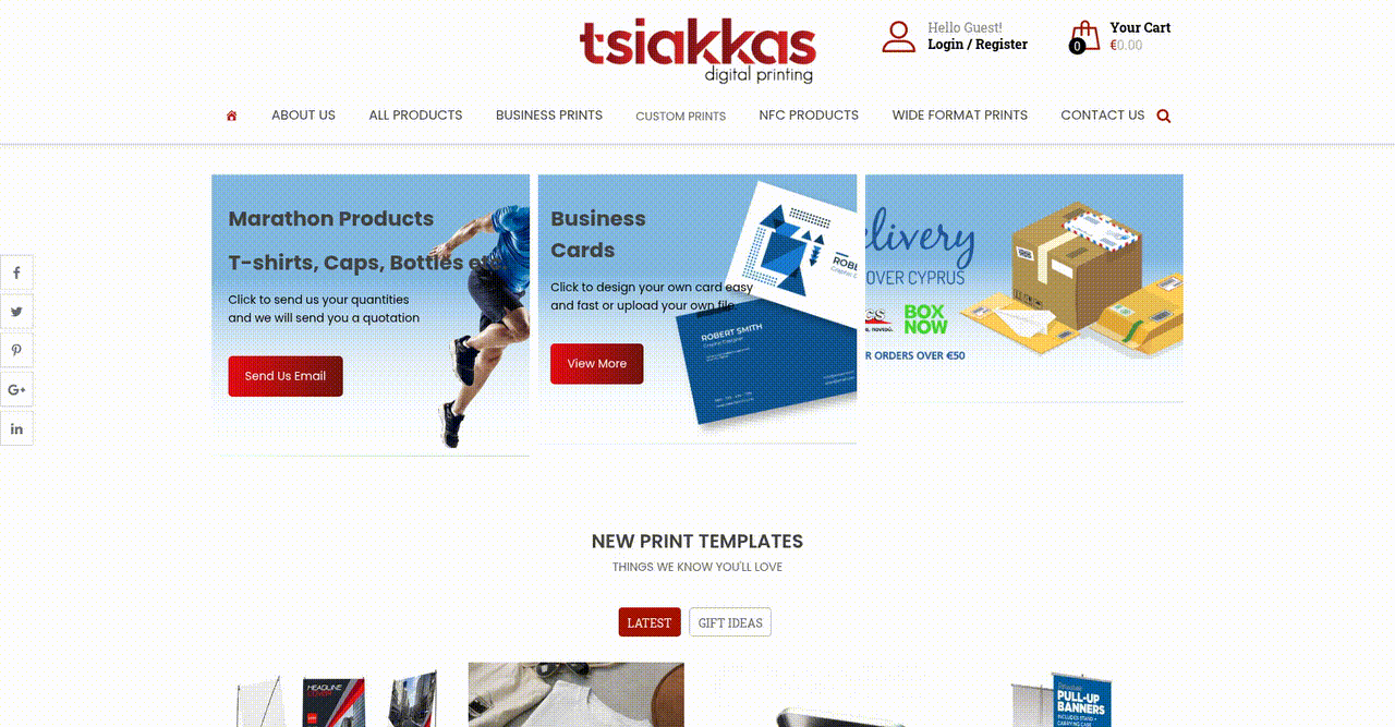 Enhanced Online Ordering for Print and Design Services screenshot 1