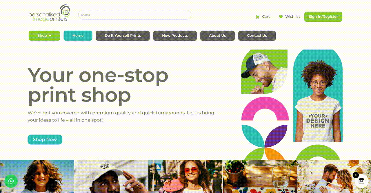 Enhanced Online Ordering for Custom Print Products and Personalization screenshot 1