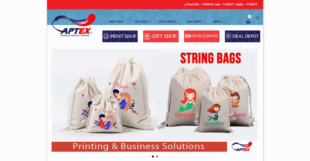 Ecommerce Enhancement for Streamlined Print Product Ordering screenshot 1