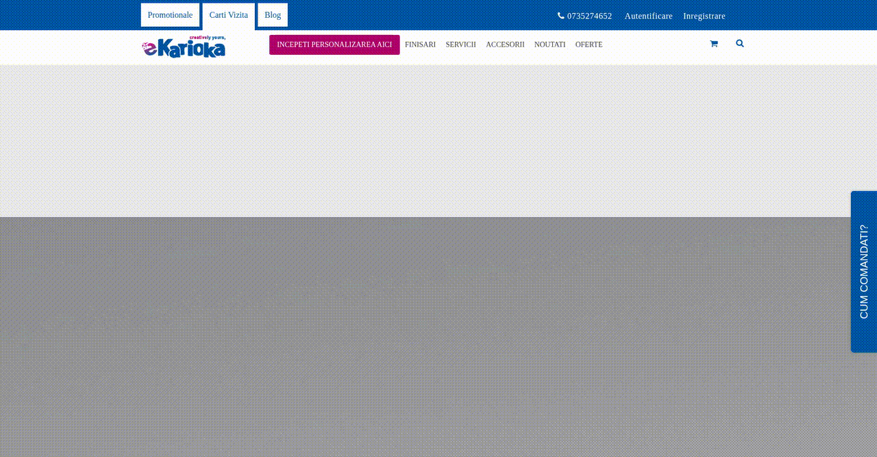 E-commerce Enhancement for Efficient Custom Product Ordering screenshot 1