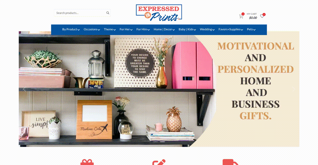Transformative eCommerce Solution for Enhanced Online Printing Services screenshot 1