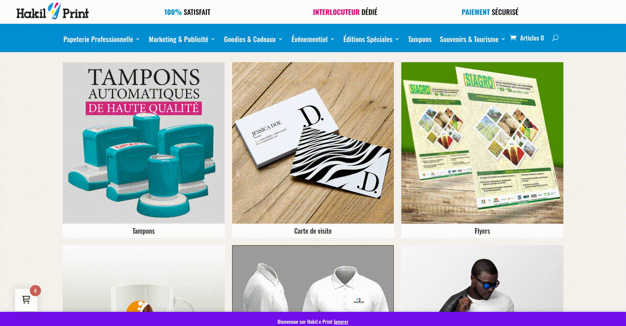 Enhanced Online Printing Experience for Custom Product Ordering screenshot 1
