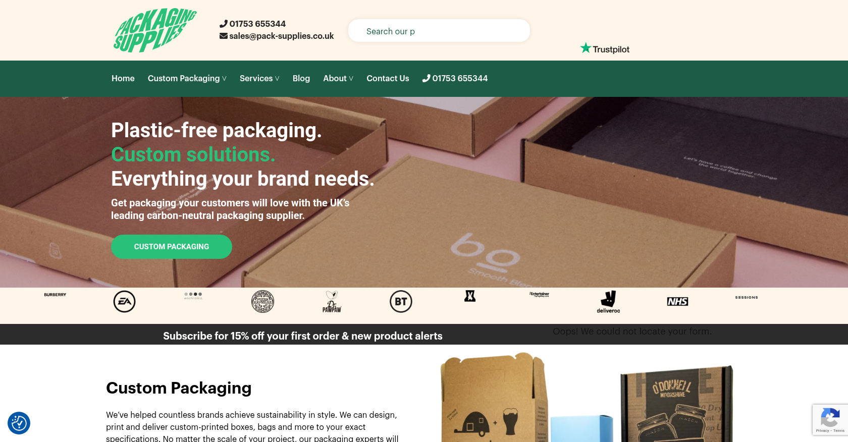 Business Transformation for Eco-Friendly Packaging and Custom Solutions logo