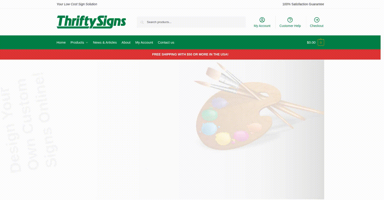Enhancing Online Ordering for Custom Signage and Printing Solutions screenshot 1